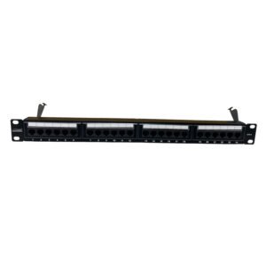 Panneau de brassage possède 24 ports RJ-45 de CAT 6