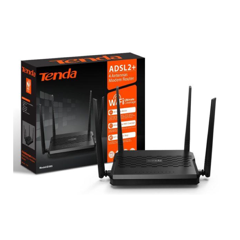 routeur Tenda d305 sans fil 300N wifi en bon prix maroc