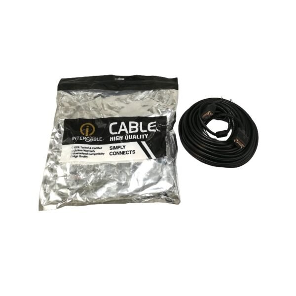 Intercable Cable VGA 20m Full HD câble de 20 Mètres Pour PC