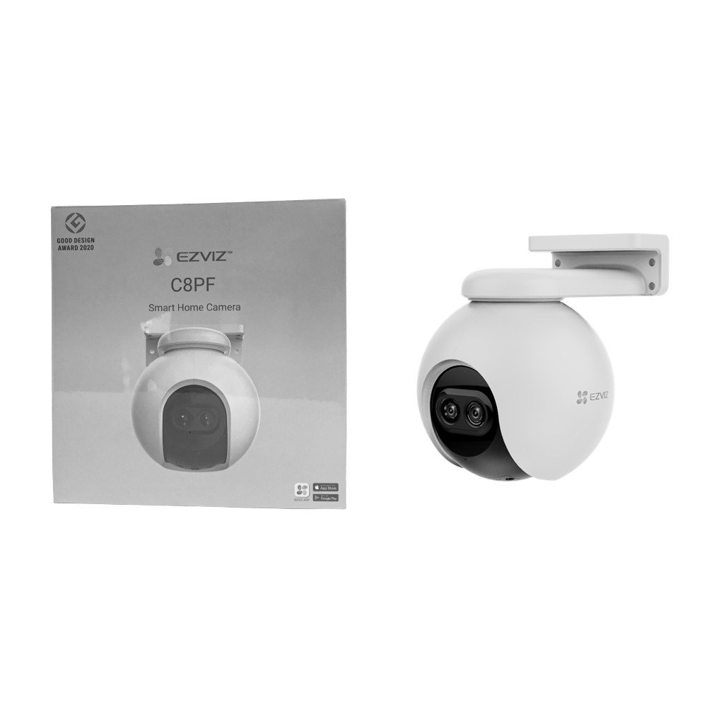EZVIZ C8PF Caméra de surveillance 360° degrés et 4K Ultra HD de résolution
