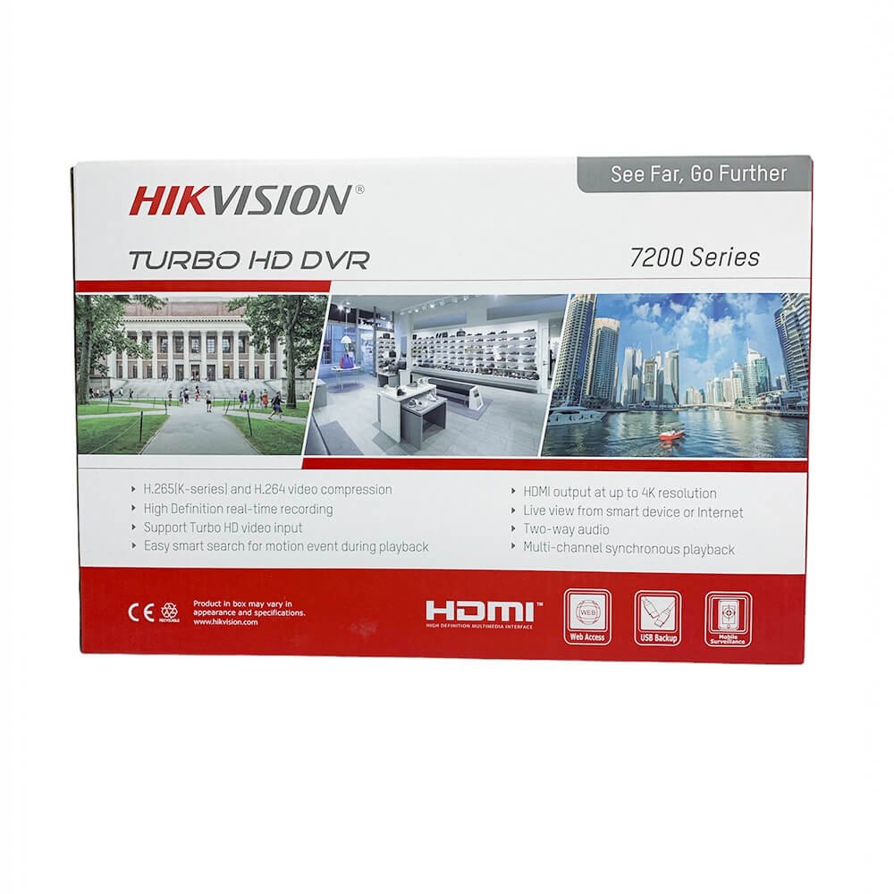 Hikvision H.265 4MP HDMI Enregistreur Vidéo Numérique DVR iDS-7204HQHI-M1/E.