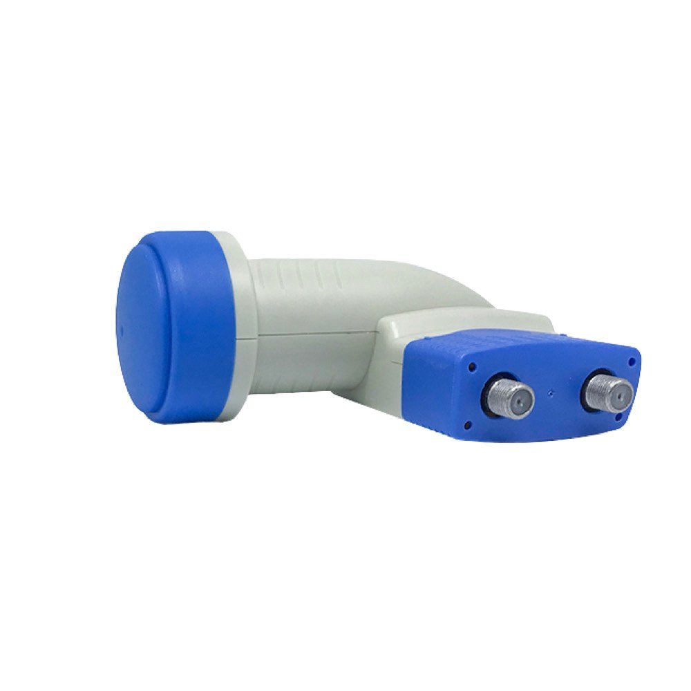 universel Ku-Band double 2 port LNBF 2 Tête de Parabole satellite Tête LNB universels 2 sorties