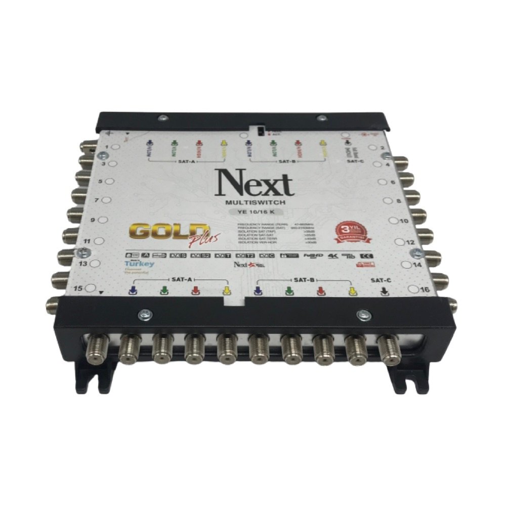 NEXT MultiSwitch FullHD YE 10-16 NEXT MultiSwitch Standard Satellite FullHD YE10:16