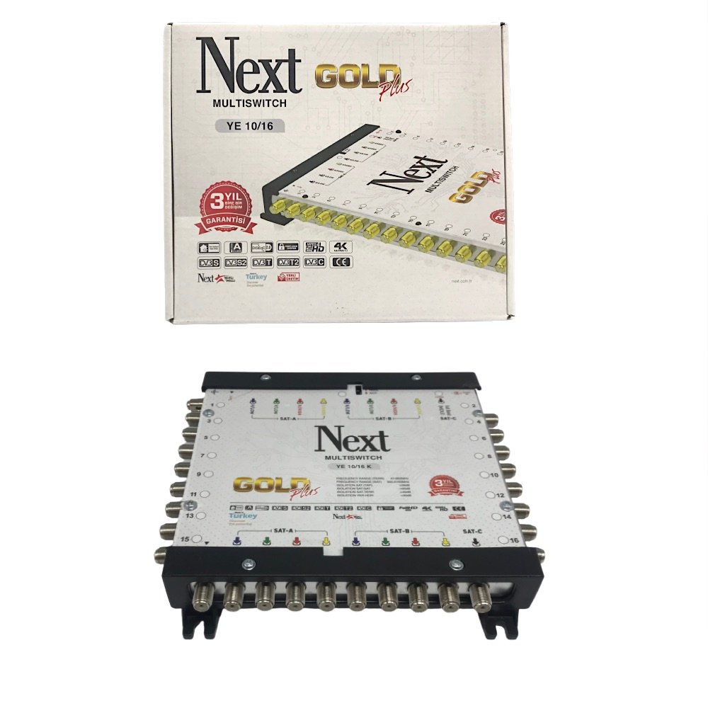 NEXT Multiswitch Standard Satellite Hybride YE-10/16