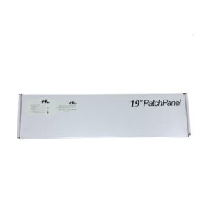Systém de cabbage Panneau de brassage possède 24 ports RJ-45 de CAT 6A