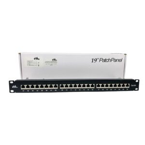 Panneau de brassage possède 24 ports RJ-45 de CAT 6A