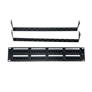 Panneau de brassage Cat 6 possède 48 ports