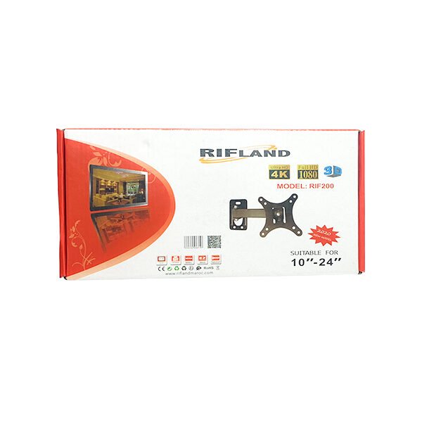 Support Mural TV Mobile pour Télévision, Écran Plat et Moniteurs