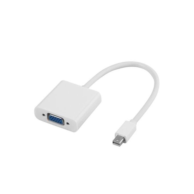 Cable Adaptateur Mini Displayport vers VGA 1080P pour MacBook et PC de Marque Storm