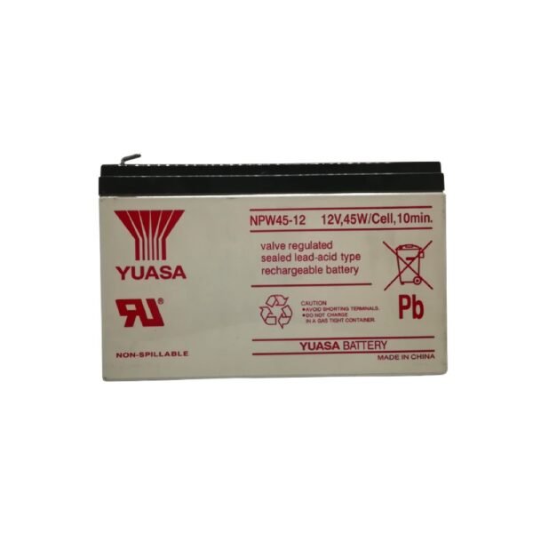 YUASA Batterie Rechargeable 12V-45W/Cell