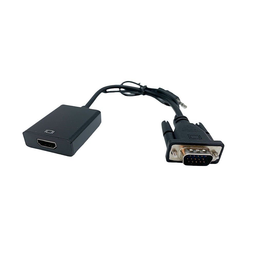Adaptateur VGA HDMI : Un cable de Convertisseur VGA vers HDMI full hd 1080p