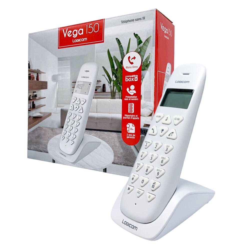 Vega 150 Logicom Téléphone fixe sans fil