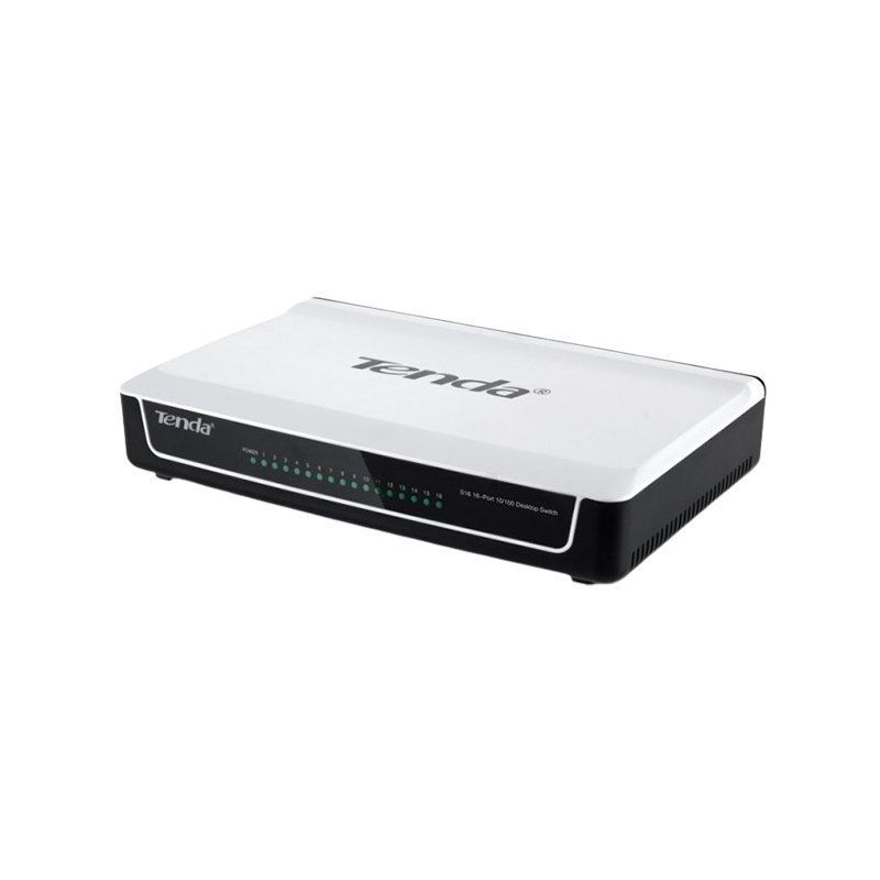 Switch Tenda S16 à 16 Ports 10/100mbps