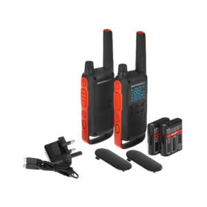 Motorola Talkie-Walkie Longue Portée T82 TALKABOUT