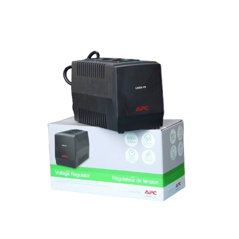 Régulateur de Tension Automatique et stabilisateur de tension 220V APC Line-R LS600-FR