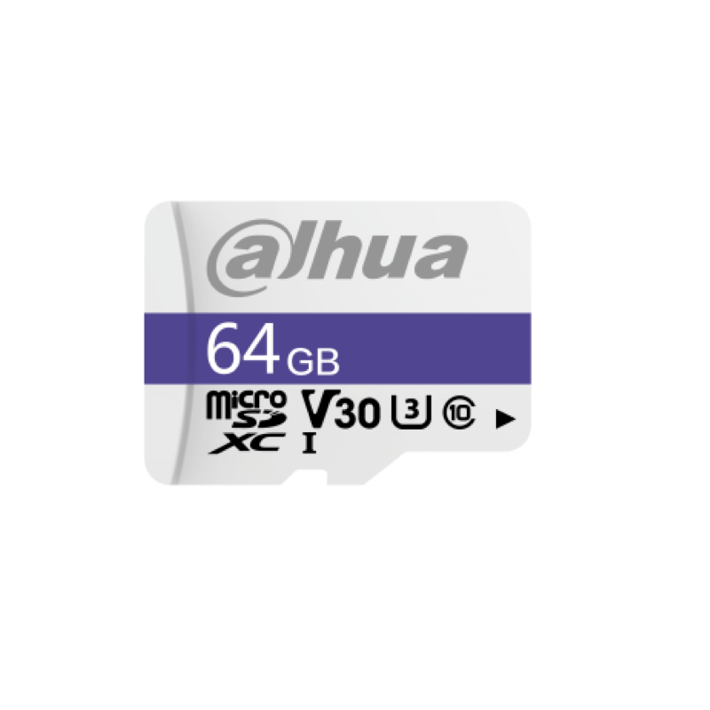 Dahua Carte Mémoire 64GB MicroSD C100