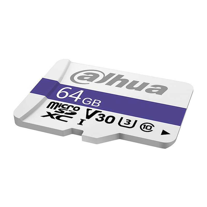 Dahua Carte Mémoire 64GB MicroSD C100