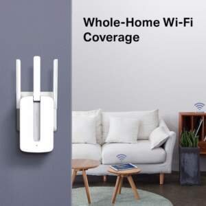 Répéteur MW300RE - Extension portée Wi-Fi 300 Mbps - Mercusys en bon prix Maroc 3-min