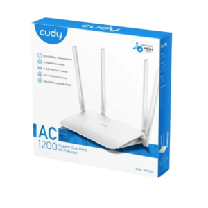 Cudy Point d'Accès Répéteur Sans Fil WiFi AC1200 Gigabit MESH WR1300