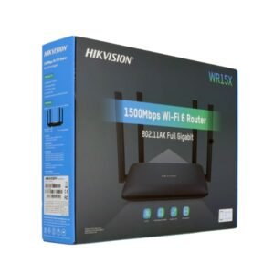 Point d'Accès routeur sans fil Gigabit AC1500 WIFI 6 Smart Dual Bande DS-3WR15X Hikvision maroc