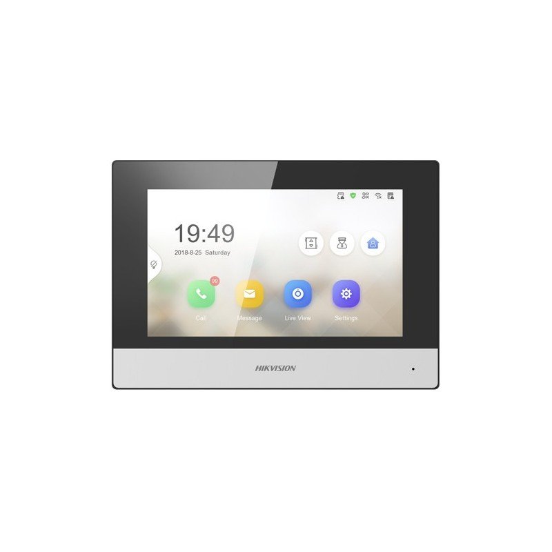 Hikvision - Moniteur Videophone WIFI 2 FIL / 2 WIRE 7" Tactile - DS-KH6320-WTE2B Prix Maroc Hikvision - Moniteur Videophone WIFI 2 FIL / 2 WIRE 7" Tactile - DS-KH6320-WTE2B Prix Maroc