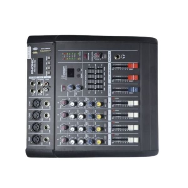 PHONIC - Table Mixage Amplifier 4 Channel/USB Amplifier 2*50W - PMX-402-USB Prix Maroc PHONIC - Table Mixage Amplifier 4 Channel/USB Amplifier 2*50W - PMX-402-USB Prix Maroc