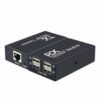 TOPLink - 120M USB Extender 4 Port USB1.1 Hub over RJ45 Ethernet USB UTP Extension Transmitter Receiver - Prix Maroc