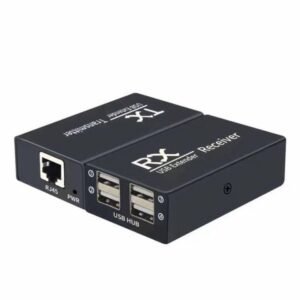 TOPLink - 120M USB Extender 4 Port USB1.1 Hub over RJ45 Ethernet USB UTP Extension Transmitter Receiver - Prix Maroc
