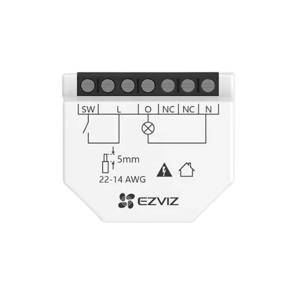 Ezviz Module Relais Smart Home WiFi 1CH 1P – CS-T35 Ezviz Module Relais Smart Home WiFi 1CH 1P - CS-T35