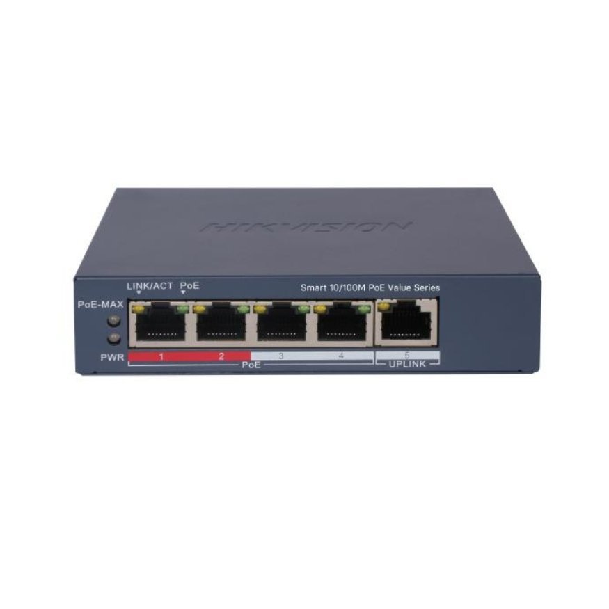 Hikvision - Hikvision Switch Smart 4 Ports POE Megabit - DS-3E1105P-EI/M Prix Maroc Hikvision - Hikvision Switch Smart 4 Ports POE Megabit - DS-3E1105P-EI/M Prix Maroc