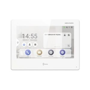 Hikvision Moniteur Videophone IP/WIFI POE 7" Tactile ANDROID - KH9310-WTE1(B) Prix Maroc