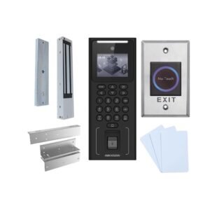 Hikvision Pack Pointeuse Controle d'Accé (1*K1T321MFWX+1*K4H255S+1*K4H255-LZ+1*K7P07) - DS-KAS321 Prix Maroc
