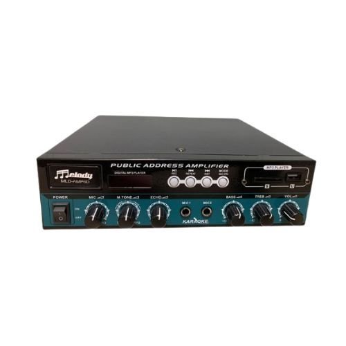 Melody Amplificateur de Son 60W 4-16 ohm / 100V SD/BT/USB - MLD-AMP6D Prix Maroc Melody Amplificateur de Son 60W 4-16 ohm / 100V SD/BT/USB - MLD-AMP6D Prix Maroc