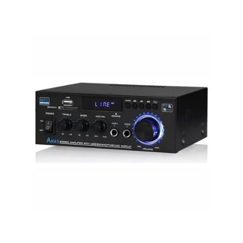Melody Amplificateur de Son HiFi Stereo 2*40W 4-16 ohm BT/USB - MLD-AK45 Prix Maroc Melody Amplificateur de Son HiFi Stereo 2*40W 4-16 ohm BT/USB - MLD-AK45 Prix Maroc