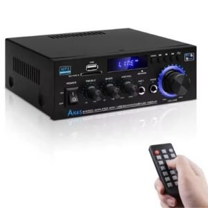 Melody Amplificateur de Son HiFi Stereo 2*40W 4-16 ohm BT/USB - MLD-AK45 Prix Maroc