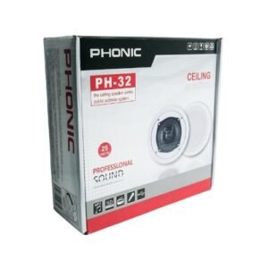 Phonic Haut Parleur Plafonnier 25w - PH-32 Prix Maroc