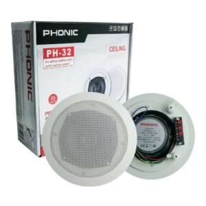 Phonic Haut Parleur Plafonnier 25w - PH-32 Prix Maroc