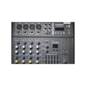 Phonic Table Mixage Amplifier 4 Channel/USB Amplifier 2*50W - PMX402D Prix Maroc