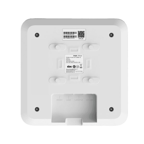 Ruijie Point d ‘Accé Plafonnier Gigabit POE Wi-Fi AC1300 Dual Bande 5Ghz/2.4Ghz – RG-RAP2200(E) Ruijie Point d 'Accé Plafonnier Gigabit POE Wi-Fi AC1300 Dual Bande 5Ghz/2.4Ghz - RG-RAP2200(E)