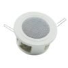 Haut Parleur 3" 10cm 6W L100v à Encastrer ABS - SM-586