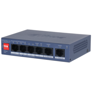 CS4006-4ET2GT-36 - Dahua Switch 5 Ports Mégabit POE Cloud 2*GB