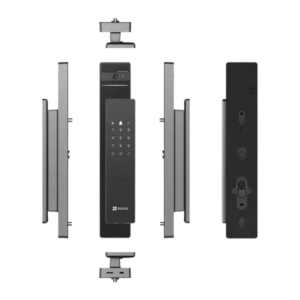 Ezviz Smart Lock Serrure Electronique Autonome FACIALE avec Empreinte/Code/Tag/Clé/Téléphone - DL50FVS