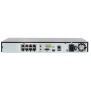 7608NXI-K1/8P - Hikvision NVR AcuSense 4K 8 Canaux IP PoE 12MP H265+