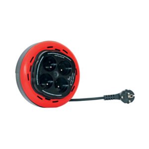 Ingelec Multiprise Enrouleur Domestique 4 Prises 2P 5M - 1724/5